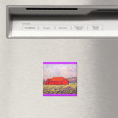 lila Wildrisse Magnet (In Situ (Geschirrspüler))
