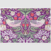 Lila William Morris Strawberry Thief Seidenpapier (Vorderseite)