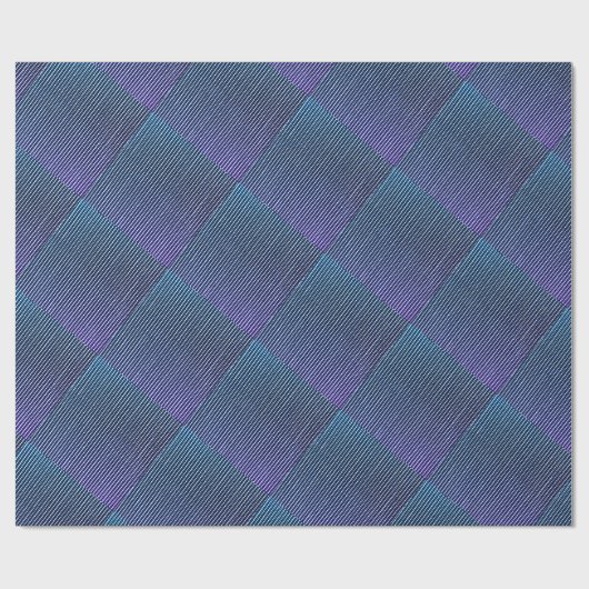 Lila Wind Geschenkpapier (Flach)