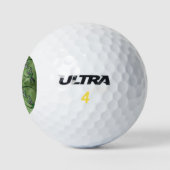 Lila Winged Dragonflies Golfball (Logo)