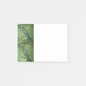 Lila Winged Dragonflies Post-it Klebezettel (Vorderseite)