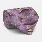 Lila Wings Krawatte (Gerollt)