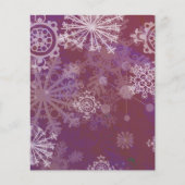 Lila Winter Flyer (Vorne)