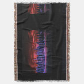 lila Winterhimmel Decke (Vorderseite Vertikal)