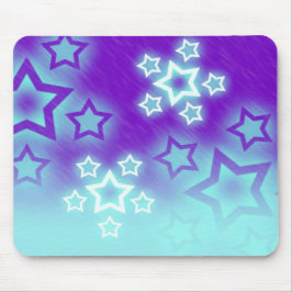 Lila Winterstars Mousepad