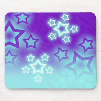 Lila Winterstars Mousepad