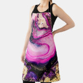 Lila Wirbel mit Glitzer Schürze (InSitu)