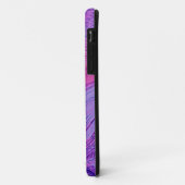 Lila wirbeln Abstrakte Kunst Case-Mate iPhone Hülle (Hinten/Links)