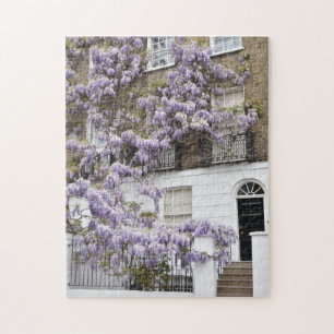 Lila Wisteria Blume Kensington Chelsea London Puzzle