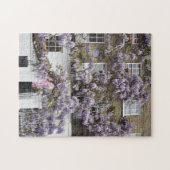 Lila Wisteria Blume Kensington Chelsea London Puzzle (Horizontal)