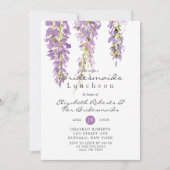 Lila Wisteria Bridesmaids Luncheon (Vorderseite)