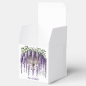 Lila Wisteria Chandelier Wedding Geschenkschachtel (Geöffnet)