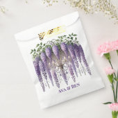 Lila Wisteria Chandelier Wedding Geschenktütchen (Versiegelt)
