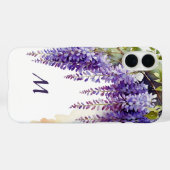 Lila Wisteria Locarno Case-Mate iPhone Hülle (Rückseite (Horizontal))