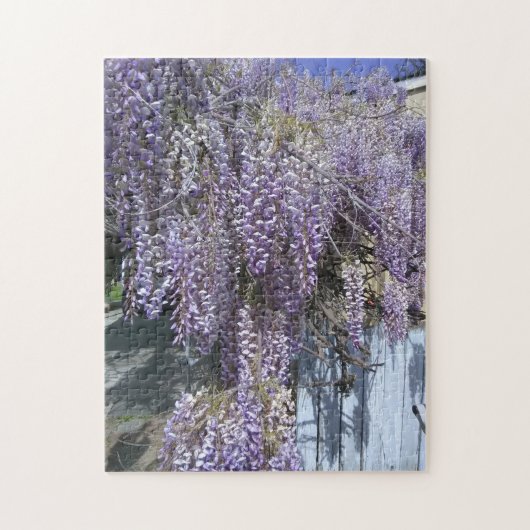 Lila Wisteria Puzzle (Vertikal)