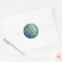 Lila Wisteria Stickers