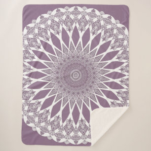 Lila Wisteria Tristyns Mandala Sherpadecke