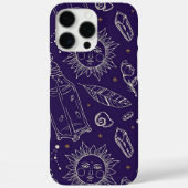 Lila Witchy iPhone 16 Pro Max Fall Case-Mate iPhone Hülle (Rückseite)