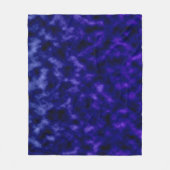 Lila Wolken Fleecedecke (Vorderseite)