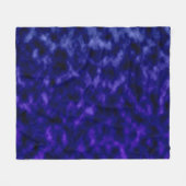 Lila Wolken Fleecedecke (Vorderseite (Horizontal))