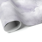Lila Wolken Geburtstag oder jeder Anlass Geschenkpapier (Rolleneckpunkt)