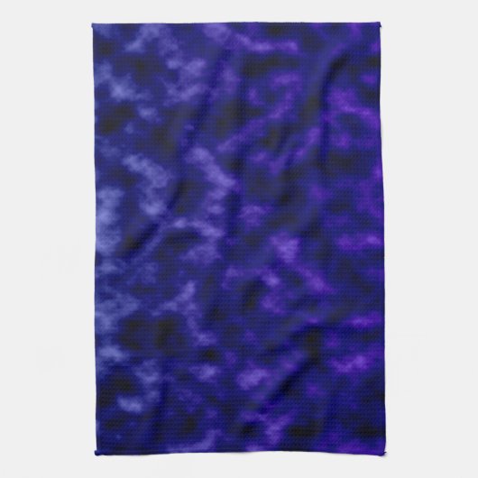 Lila Wolken Geschirrtuch (Vertikal)