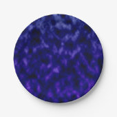 Lila Wolken Pappteller (Vorderseite)