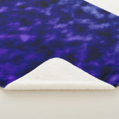 Lila Wolken Sherpadecke (3/4)