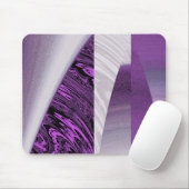 Lila Wolkenkratzer Fraktal Mousepad (Mit Mouse)