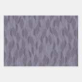 Lila Wrapping Paper Flat Sheet Set 3 Geschenkpapier Set (Vorderseite)