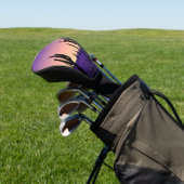 Lila Wüste Golf Headcover (In SItu)