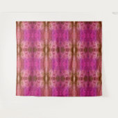 Lila X 1974 Ikat 6 Wandteppich (Vorderseite (Horizontal))