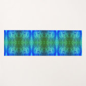 Lila X GL Ikat 6 Yogamatte (Vorderseite (Horizontal))