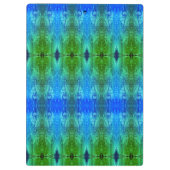 Lila X GL Ikat 7 Klemmbrett (Rückseite)