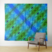 Lila X GL Ikat 7 Wandteppich (Beispiel (Horizontal))