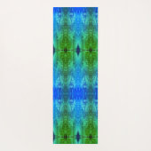 Lila X GL Ikat 7 Yogamatte (Rückseite)