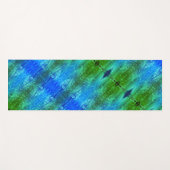 Lila X GL Ikat 7 Yogamatte (Vorderseite (Horizontal))