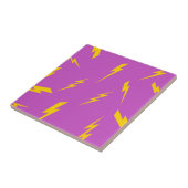 Lila Y2K-Muster Fliese (Seite)