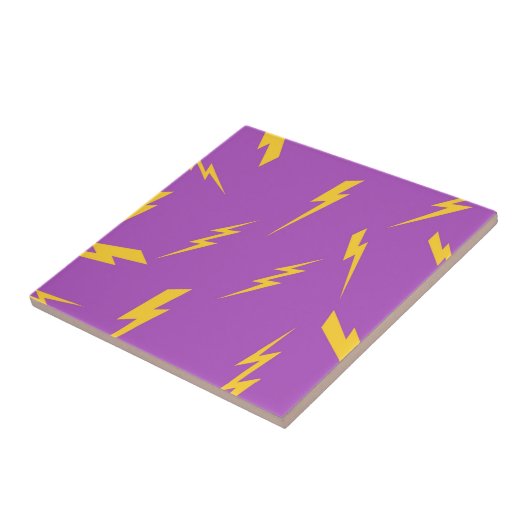 Lila Y2K-Muster Fliese (Seite)