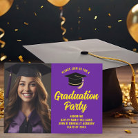 Lila-Yellow-Graduate-Foto 2025 Graduation Party