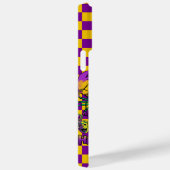 LILA YELLOW GREEN MARDI GRAS LOBSTERS Case-Mate iPhone HÜLLE (Rückseite / Rechts)