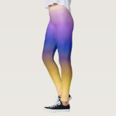 Lila Yellow Ombre Leggings (Links)