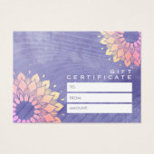 Lila Yoga Instructor Rose Gold Mandala (Vorderseite)