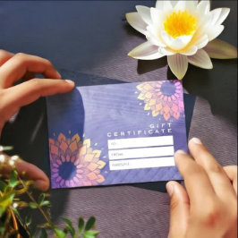 Lila Yoga Instructor Rose Gold Mandala