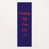 Lila Yoga Mat Yogamatte (Vorderseite)