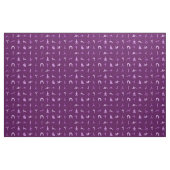 Lila Yoga-Posen Stoff (Yard (91,4 cm))