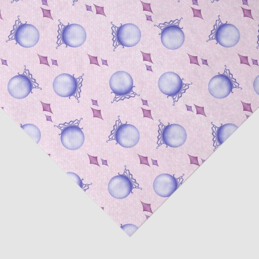 Lila Zauberkristall Halloween Seidenpapier (Ausschnitt)