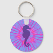 Lila Zaubermeer Schlüsselanhänger (Vorderseite)