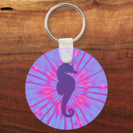 Lila Zaubermeer Schlüsselanhänger (Vorderseite)