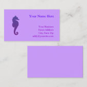 Lila Zaubermeer Visitenkarte (Vorne/Hinten)